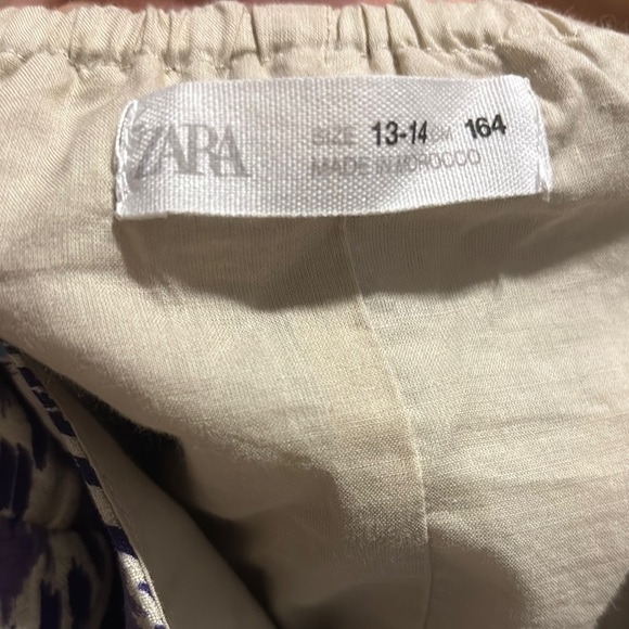 Zara Kids Casual Dress - Purple and White - Picture 4 of 4